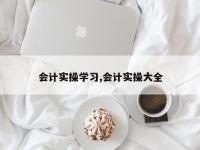 会计实操学习,会计实操大全